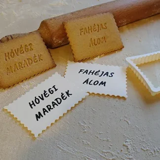 Feliratos sütipecsétek és nyomdák