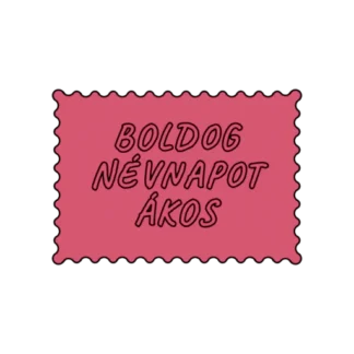 BOLDOG NÉVNAPOT ÁKOS