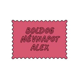 BOLDOG NÉVNAPOT ALEX