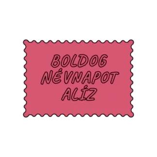 BOLDOG NÉVNAPOT ALÍZ