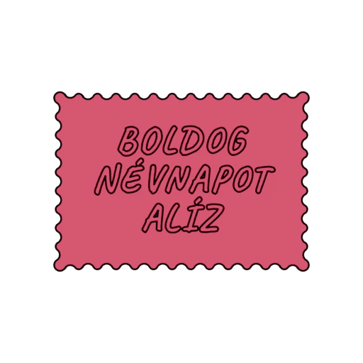 BOLDOG NÉVNAPOT ALÍZ