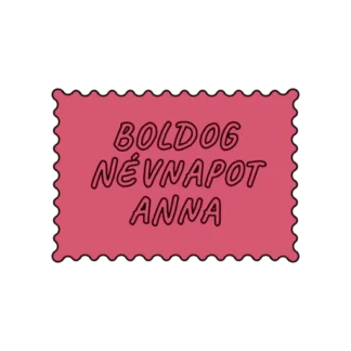 BOLDOG NÉVNAPOT ANNA