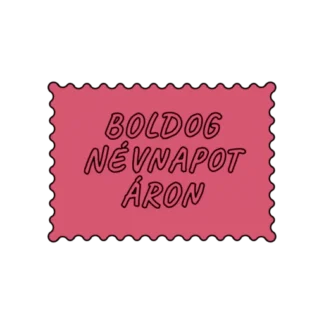 BOLDOG NÉVNAPOT ÁRON