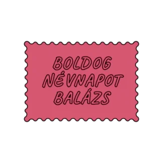 BOLDOG NÉVNAPOT BALÁZS