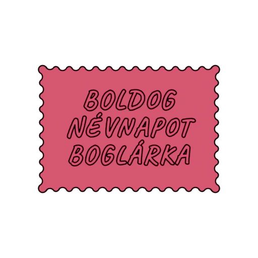 BOLDOG NÉVNAPOT BOGLÁRKA
