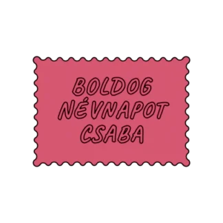BOLDOG NÉVNAPOT CSABA