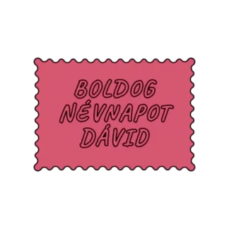 BOLDOG NÉVNAPOT DÁVID