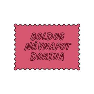 BOLDOG NÉVNAPOT DORINA