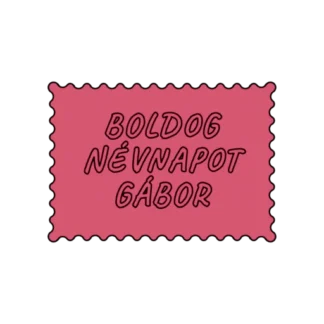 BOLDOG NÉVNAPOT GÁBOR