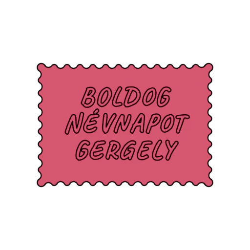 BOLDOG NÉVNAPOT GERGELY
