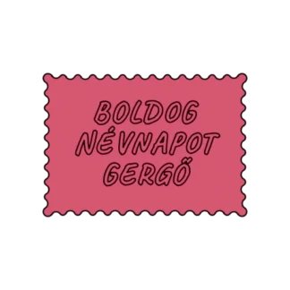 BOLDOG NÉVNAPOT GERGŐ