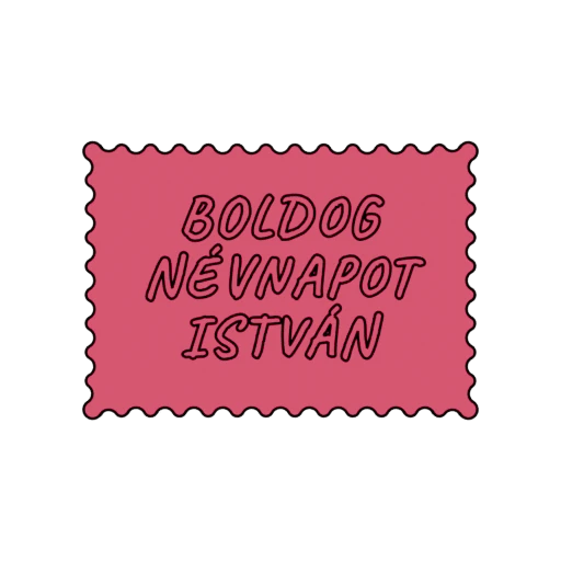 BOLDOG NÉVNAPOT ISTVÁN