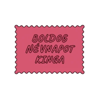 BOLDOG NÉVNAPOT KINGA