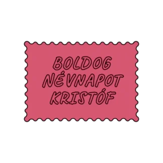BOLDOG NÉVNAPOT KRISTÓF