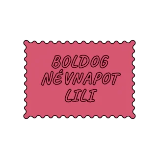 BOLDOG NÉVNAPOT LILI