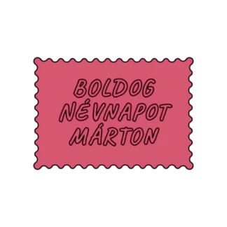 BOLDOG NÉVNAPOT MÁRTON