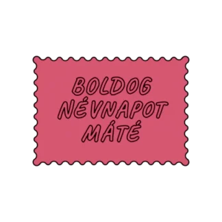 BOLDOG NÉVNAPOT MÁTÉ