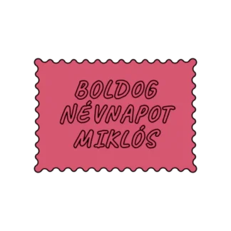 BOLDOG NÉVNAPOT MIKLÓS