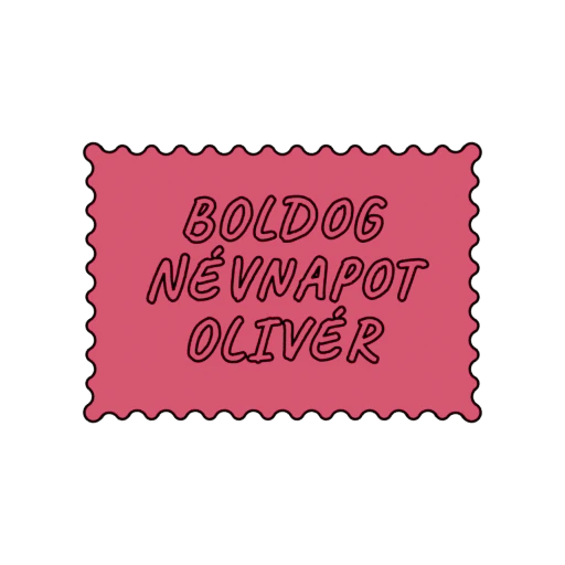 BOLDOG NÉVNAPOT OLIVÉR
