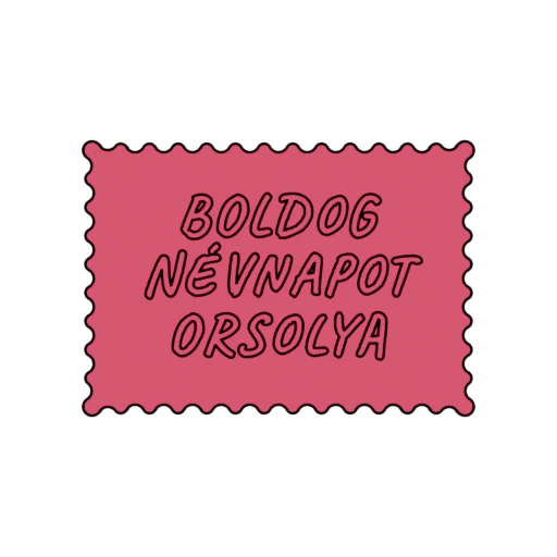 BOLDOG NÉVNAPOT ORSOLYA