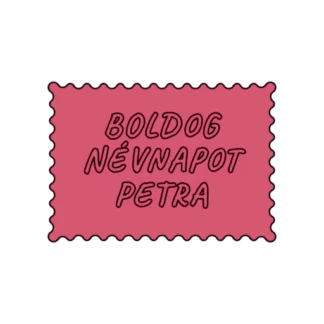BOLDOG NÉVNAPOT PETRA