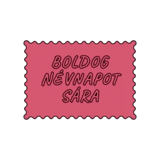 BOLDOG NÉVNAPOT SÁRA