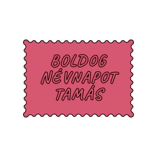 BOLDOG NÉVNAPOT TAMÁS