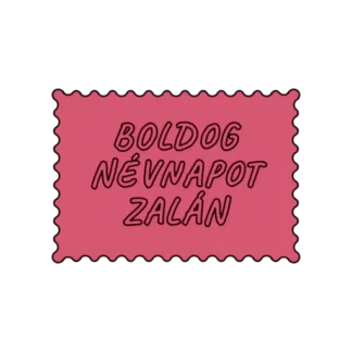 BOLDOG NÉVNAPOT ZALÁN