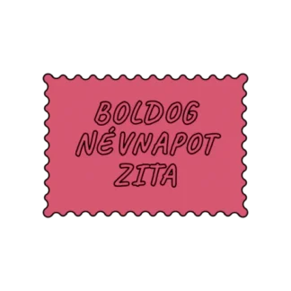 BOLDOG NÉVNAPOT ZITA