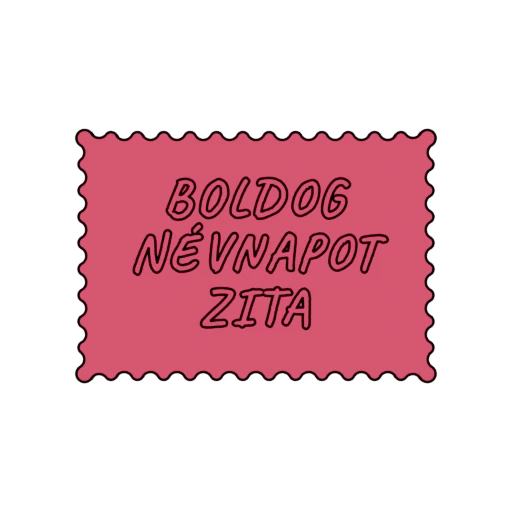 BOLDOG NÉVNAPOT ZITA