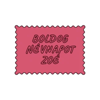 BOLDOG NÉVNAPOT ZOÉ