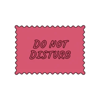 DO NOT DISTURB