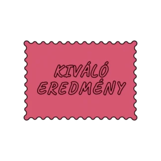 KIVÁLÓ EREDMÉNY