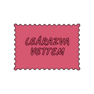 LEÁRAZVA VETTEM