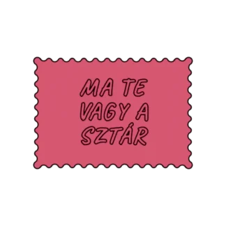 MA TE VAGY A SZTÁR