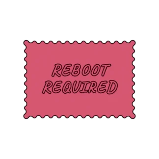 REBOOT REQUIRED