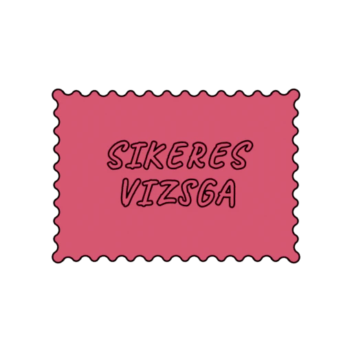 SIKERES VIZSGA