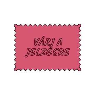 VÁRJ A JELZÉSRE